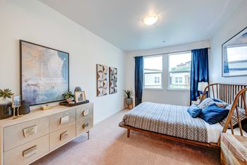 Lots of natural light in apartment